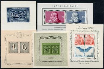Thumb-1: Lot-Blöcke - 1938-1948, Verschiedene Blöcke