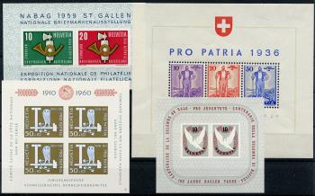 Thumb-1: Lot-Blöcke - 1936-1960, Verschiedene Blöcke