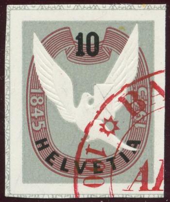 Thumb-1: W22 - 1945, Einzelwert aus Jubiläumsblock 100 Jahre Basler Taube