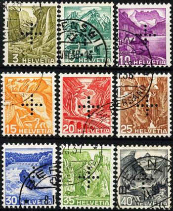 Briefmarken: BV19y-BV27y - Serie, gestempelt