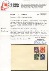 Thumb-2: J77-J80 - 1936, Bildnis Hans G. Nägeli und Schweizer Frauentrachten