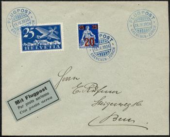 Briefmarken: SF24.1a - Brief, gestempelt