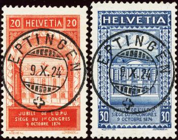 Briefmarken: 167-168 - Einzelmarke, ET-Vollstempel
