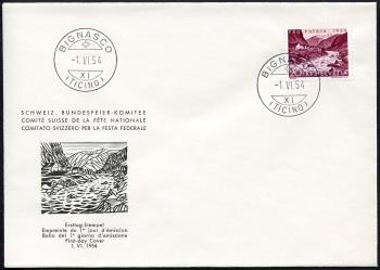 Thumb-3: B66-B70 - 1954, Schweizer Psalm, Seen und Wasserläufe