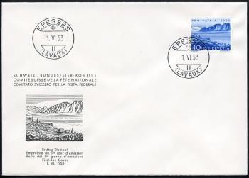 Thumb-1: B61-B65 - 1953, Bern 600 Jahre in Eidgenossenschaft, Seen und Wasserläufe