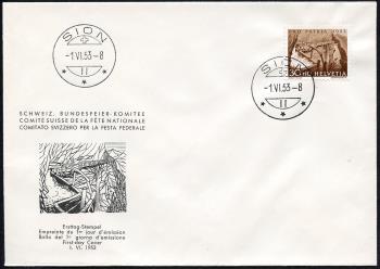 Thumb-2: B61-B65 - 1953, Bern 600 Jahre in Eidgenossenschaft, Seen und Wasserläufe