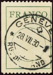 Thumb-1: FZ2 - 1925, Carattere tipografico Antiqua, cerchio 16,8 mm