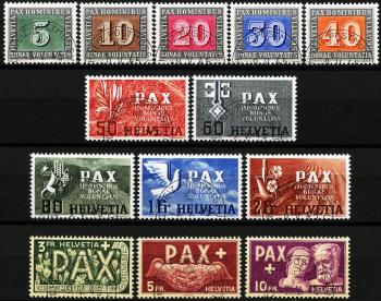 Briefmarken: 262-274 - Serie, ET-Stempel
