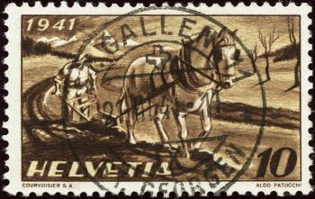 Timbres: 252 - Timbre isolé, PJ-Oblitération pleine