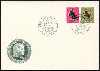 Briefmarken: Z39 - Ersttagsbrief, ET-Stempel