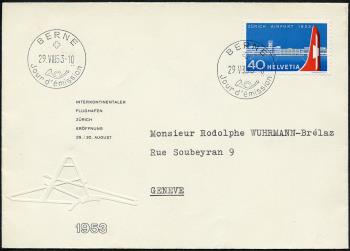 Stamps: 313 - First day cover, FD-Postmark French