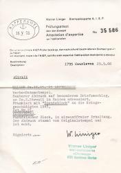 Thumb-2: W21 - 1945, Valeur unique du bloc de don
