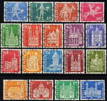 Thumb-1: 355-372 - 1960, Motifs d'histoire postale et monuments architecturaux