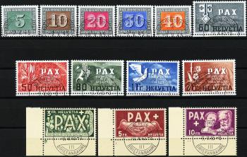 Thumb-1: 262-274 - 1945, Edizione commemorativa per l'armistizio in Europa, 13 valori