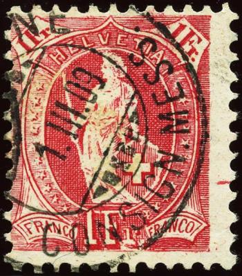 Thumb-1: 99B - 1907, Carta in fibra, 13 denti, WZ