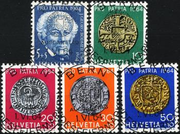 Thumb-1: B118-B122 - 1964, Johann Georg Bodmer, monnaies suisses anciennes
