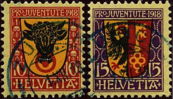 Thumb-1: J10-J11 - 1918, Kantonswappen