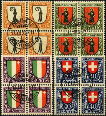 Thumb-1: J25-J28 - 1923, Stemma cantonale e svizzero