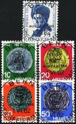 Thumb-1: B108-B112 - 1962, Jean-Jacques Rousseau, alte Schweizer Münzen