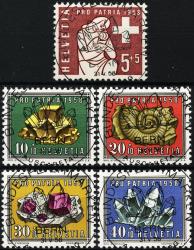 Thumb-1: B86-B90 - 1958, Simbolo, minerali e fossili