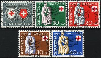 Thumb-1: B81-B85 - 1957, Wappen, Sinnbild und Barmherzigkeit