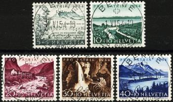 Thumb-1: B66-B70 - 1954, Salmo svizzero, laghi e corsi d'acqua
