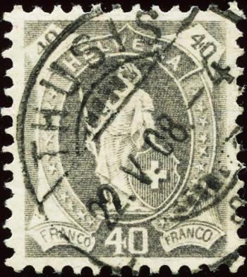 Thumb-1: 97A - 1907, Carta in fibra, 14 denti, WZ