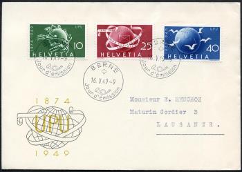 Thumb-2: 294-296 - 1949, 75 ans de l'Union postale universelle