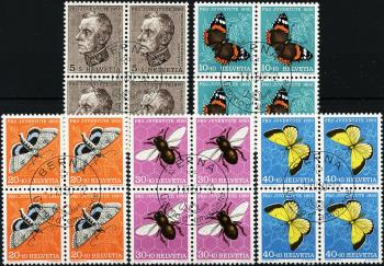 Thumb-1: J133-J137 - 1950, Bildnis T. Sprechers von Bernegg und Insektenbilder