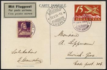 Thumb-1: SF24.4b - 29./31. Mai 1924, Internationales Flugmeeting Lausanne