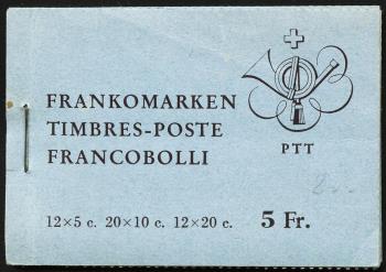 Thumb-1: SBK50y - 1976, Timbres définitifs de couleur bleue, 1960