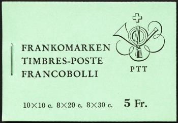 Thumb-1: SBK60/ZNr.53 - 1970, Farbe grün, Baudenkmäler
