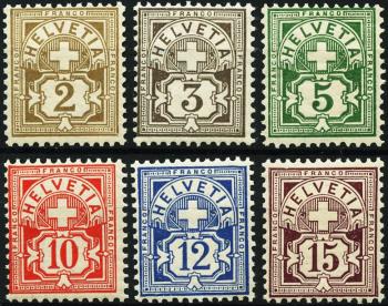 Thumb-1: 80-85 - 1906, Faserpapier mit WZ