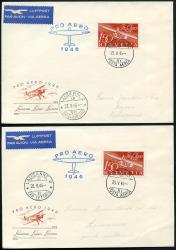 Thumb-1: SF46.12a-f - 22.+23. Mai 1946, Lausanne-Luzern-Locarno