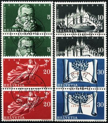 Thumb-1: 281-284 - 1948, Cento anni della Costituzione svizzera