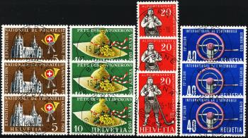 Thumb-1: 320-323 - 1954, Francobolli pubblicitari e commemorativi