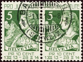 Thumb-1: J1 - 1913, Helvezia con il Cervino