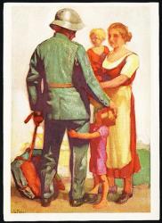 Thumb-2: BK50I - 1929, Wehrmann mit Familie
