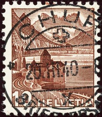 Thumb-1: 242z - 1939, Castello di Chillon, carta ondulata