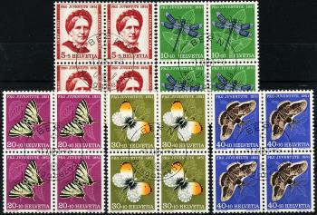 Thumb-1: J138-J142 - 1951, Portrait de J. Spyri et images d'insectes