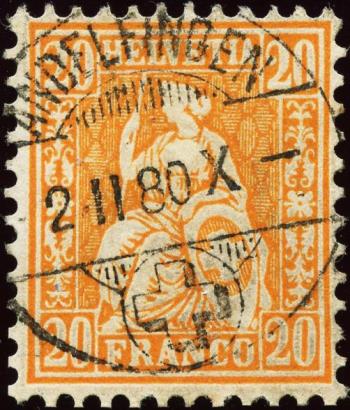 Thumb-1: 32 - 1862, Weisses Papier