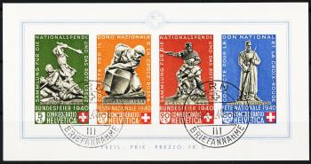 Thumb-1: B12 - 1940, Blocco celebrativo federale I