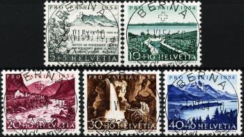 Thumb-1: B66-B70 - 1954, Swiss Psalm, Lakes and Watercourses
