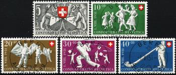 Thumb-1: B51-B55 - 1951, Zürich 600 Jahre in Eidgenossenschaft und Volksspiele