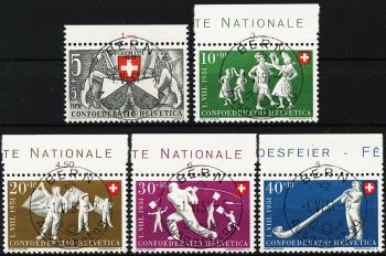 Thumb-1: B51-B55 - 1951, Zürich 600 Jahre in Eidgenossenschaft und Volksspiele