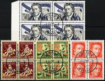 Thumb-1: J41-J44 - 1927, Timbres commémoratifs Pestalozzi