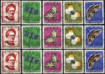 Thumb-1: J138-J142 - 1951, Bildnis J. Spyris und Insektenbilder