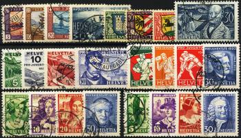 Thumb-1: J49-J72 - 1929-1934, Varie rappresentazioni