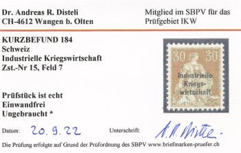 Thumb-2: IKW15 - 1918, Economia industriale di guerra, stampata in grassetto