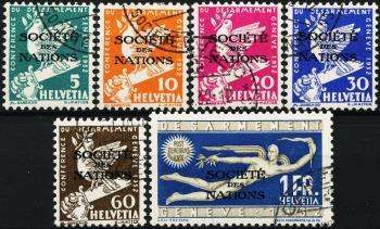 Thumb-1: SDN36-SDN41 - 1932, Francobolli commemorativi della Conferenza di Ginevra sul disarmo